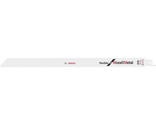 Reciprozaagblad Bosch S 1222 VF Flexibel voor Hout en Metaal, verpakking van 2