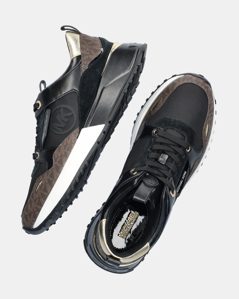 Michael Kors Theo Trainer Lage sneakers  - zwart