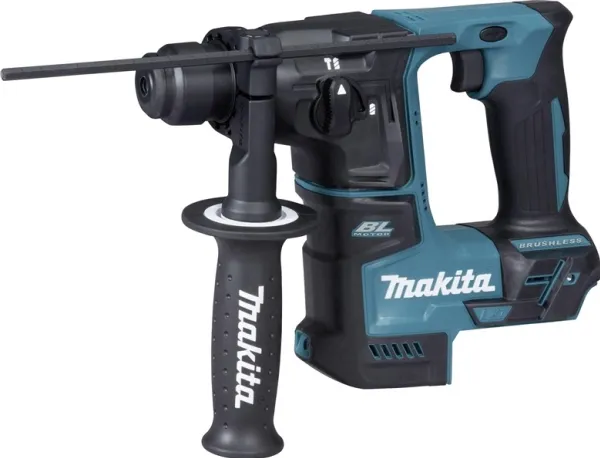 Makita DHR171Z - Roterende hammer - ledningfri - 2 tilstande - SDS-plus - 1.2 Joule - intet batteri - 18 V