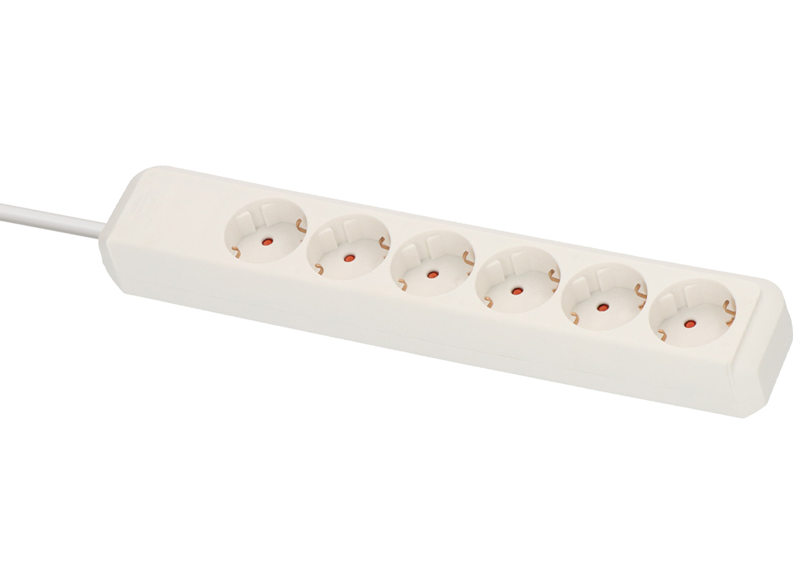 Brennenstuhl Eco-Line 6-voudige stekkerdoos