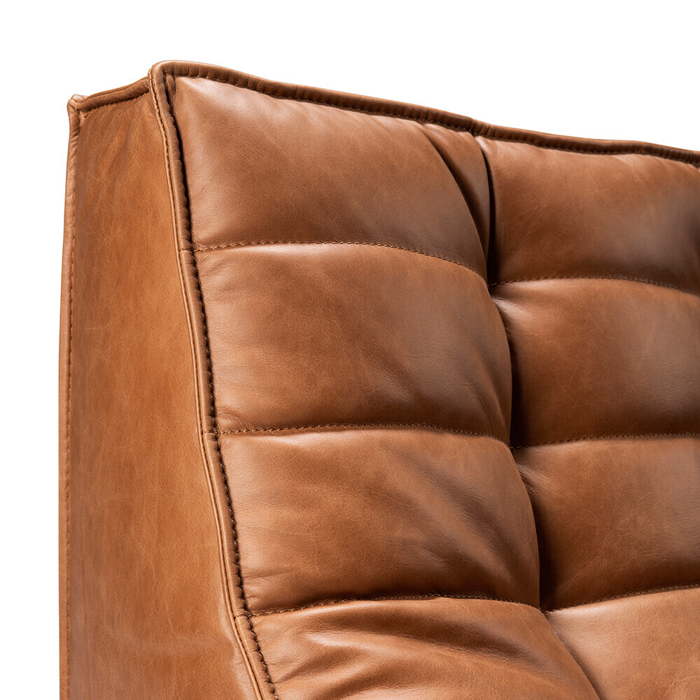 Sofa N701 90° vierkant hoek - old saddle