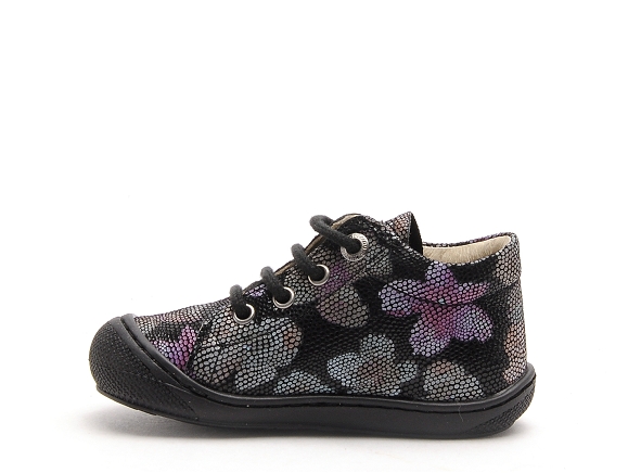 Naturino boots bottine bebe cocoon suede arabis noir