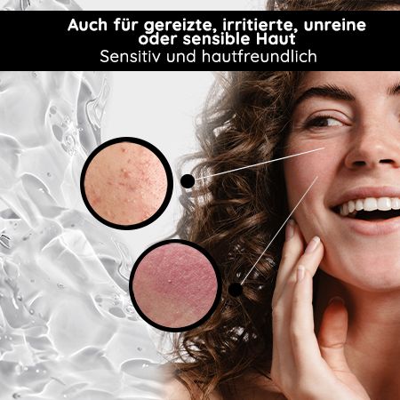 RAU Cosmetics Aloe Vera Gel mit Ectoin & Kamille - After-Sun Lotion für Gesicht und Körper