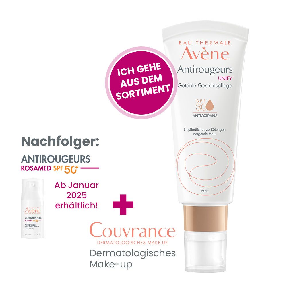 Avène Antirougeurs UNIFY getönte Gesichtspflege SPF 30