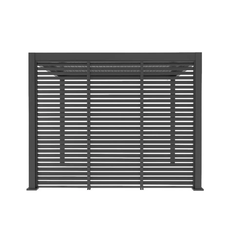 Orion louvre shutter paneel (voor 4M kant) antraciet 1 stuk