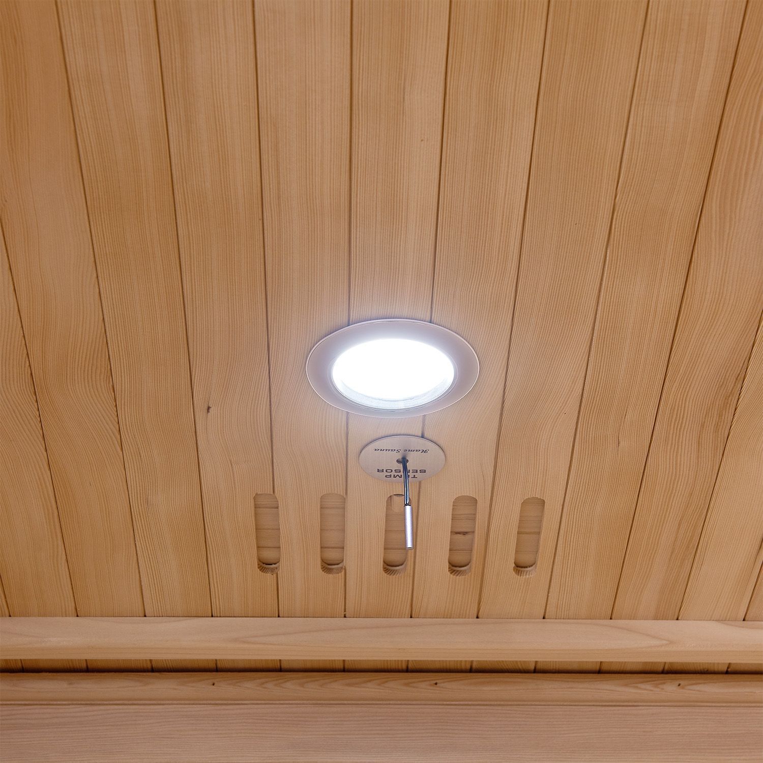 Artsauna Infrarotkabine Nyborg S120V Vollspektrumstrahler & Ambiente LED Beleuchtung – Kabine für 2