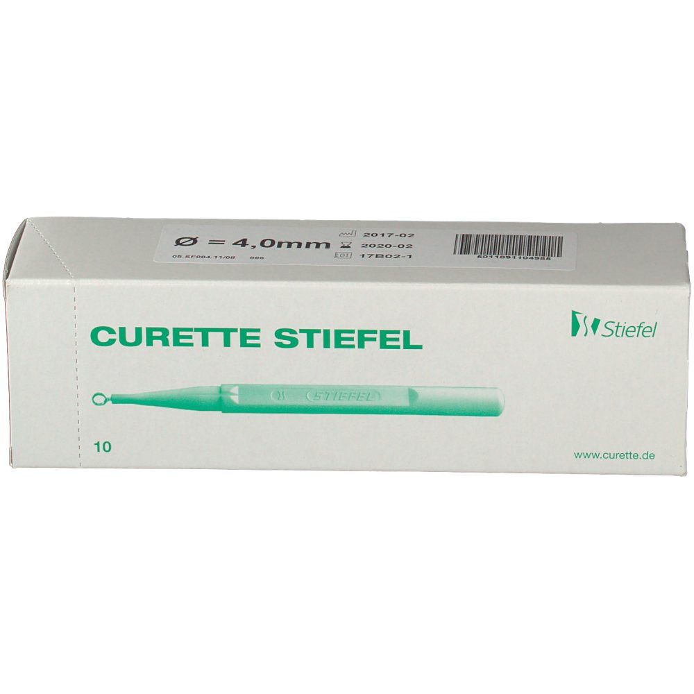 Curette Stiefel 4 mm