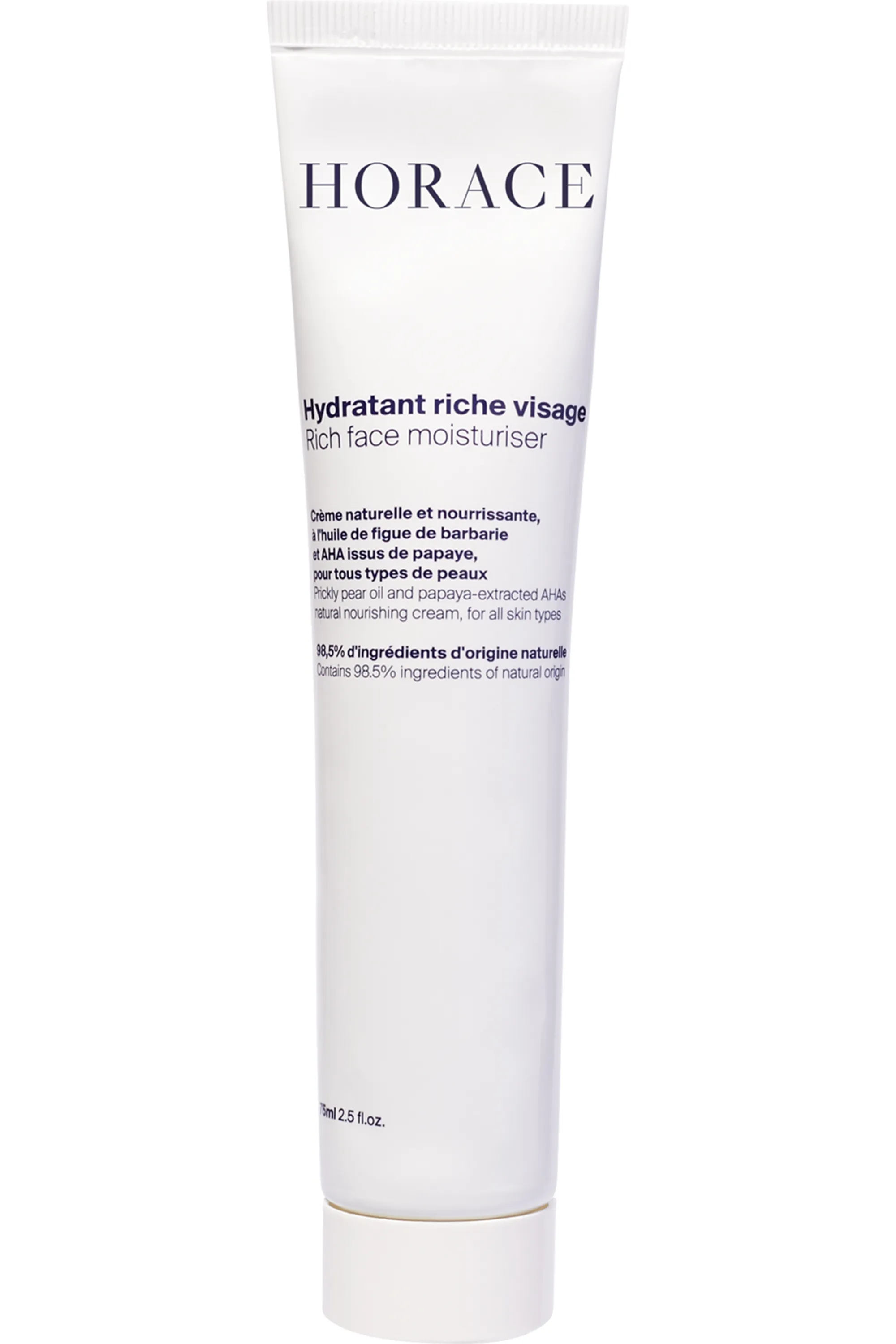 Horace Crème visage hydratante riche-75 ml