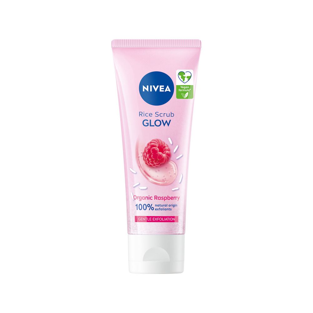 Nivea Glow Rice Scrub - 75 ml.