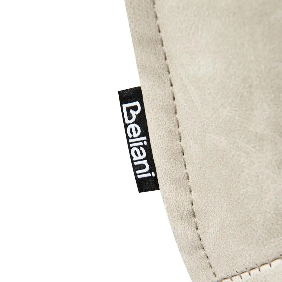 COTULLA - Fauteuil - Lichtbeige - Kunstleer