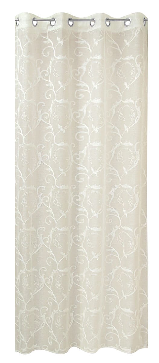 Ösenvorhang Emilia 140 x 245 cm creme