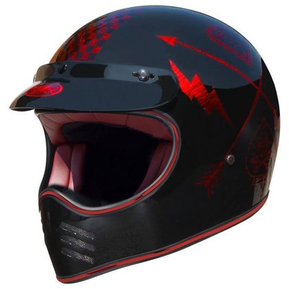 Casque Premier MX - NX - CHROMED - Rouge