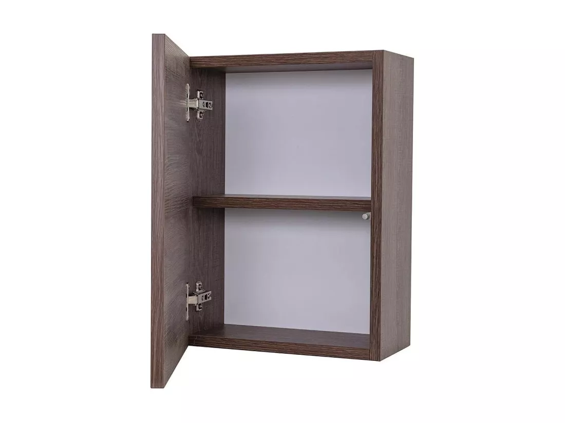 Armoire à pharmacie mélaminé bois foncé Teph H 47cm