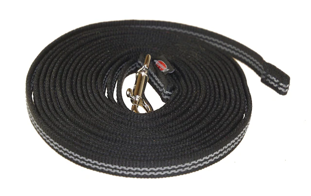 Hundeleine »ABS Gurt, 16 mm / 4 m, Schwarz«