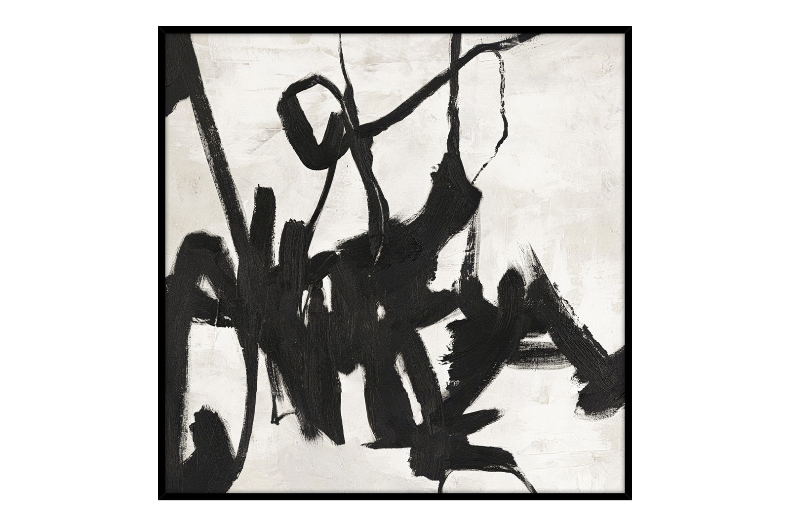 Playblack 1 100x100 cm Black Frame