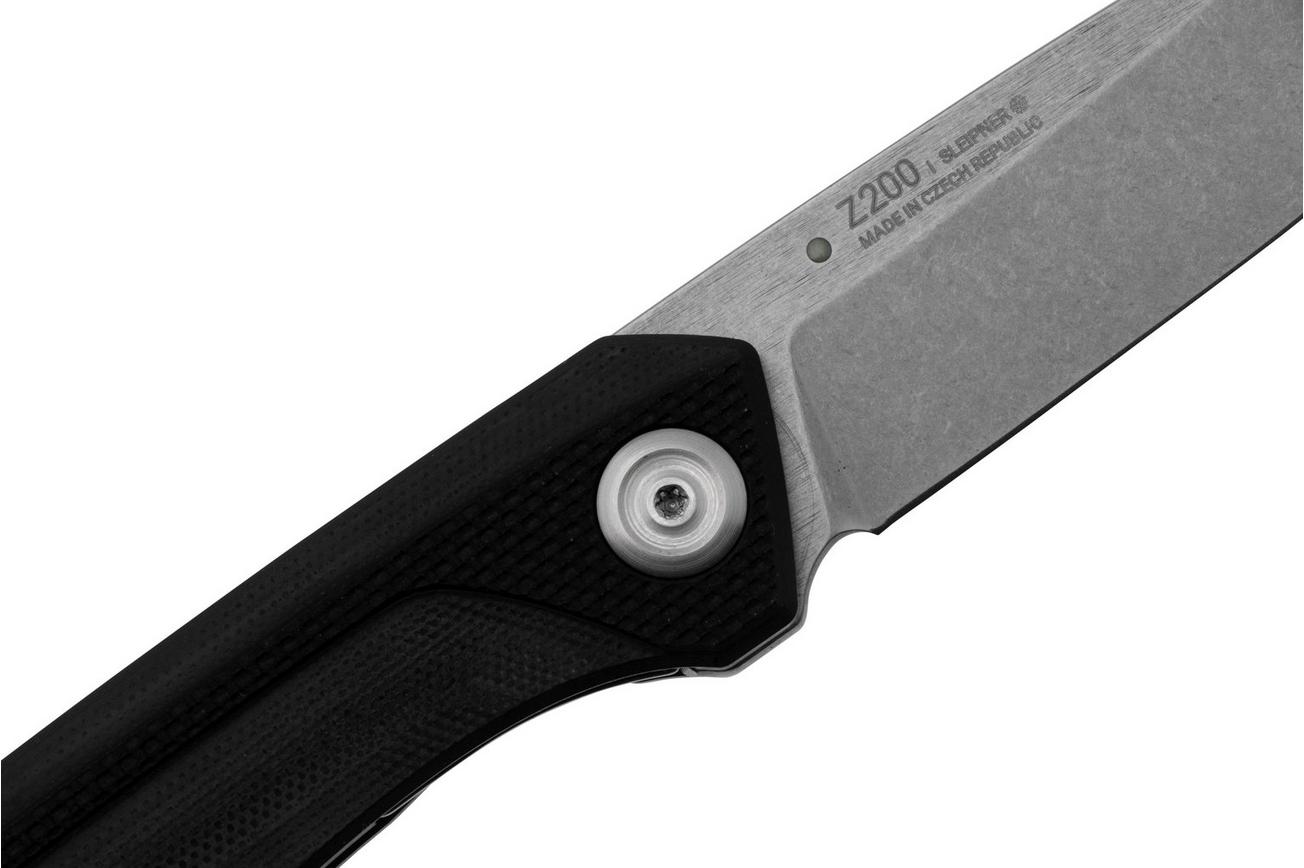 ANV Z200, VZ200-043, Sleipner, Linerlock, Black G10, zakmes
