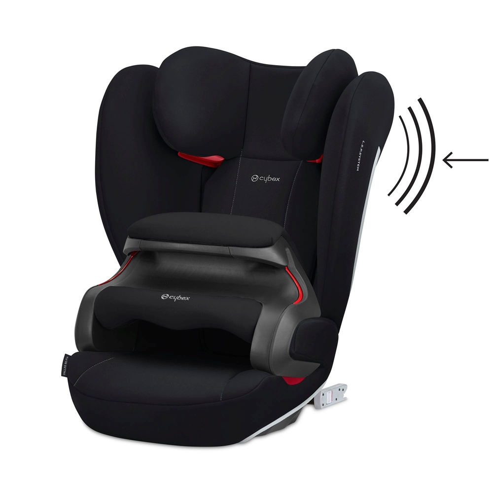 Cybex Pallas B2-Fix ISOFIX Gruppe 1-2-3 Kindersitz, Farbe: Volcano Black