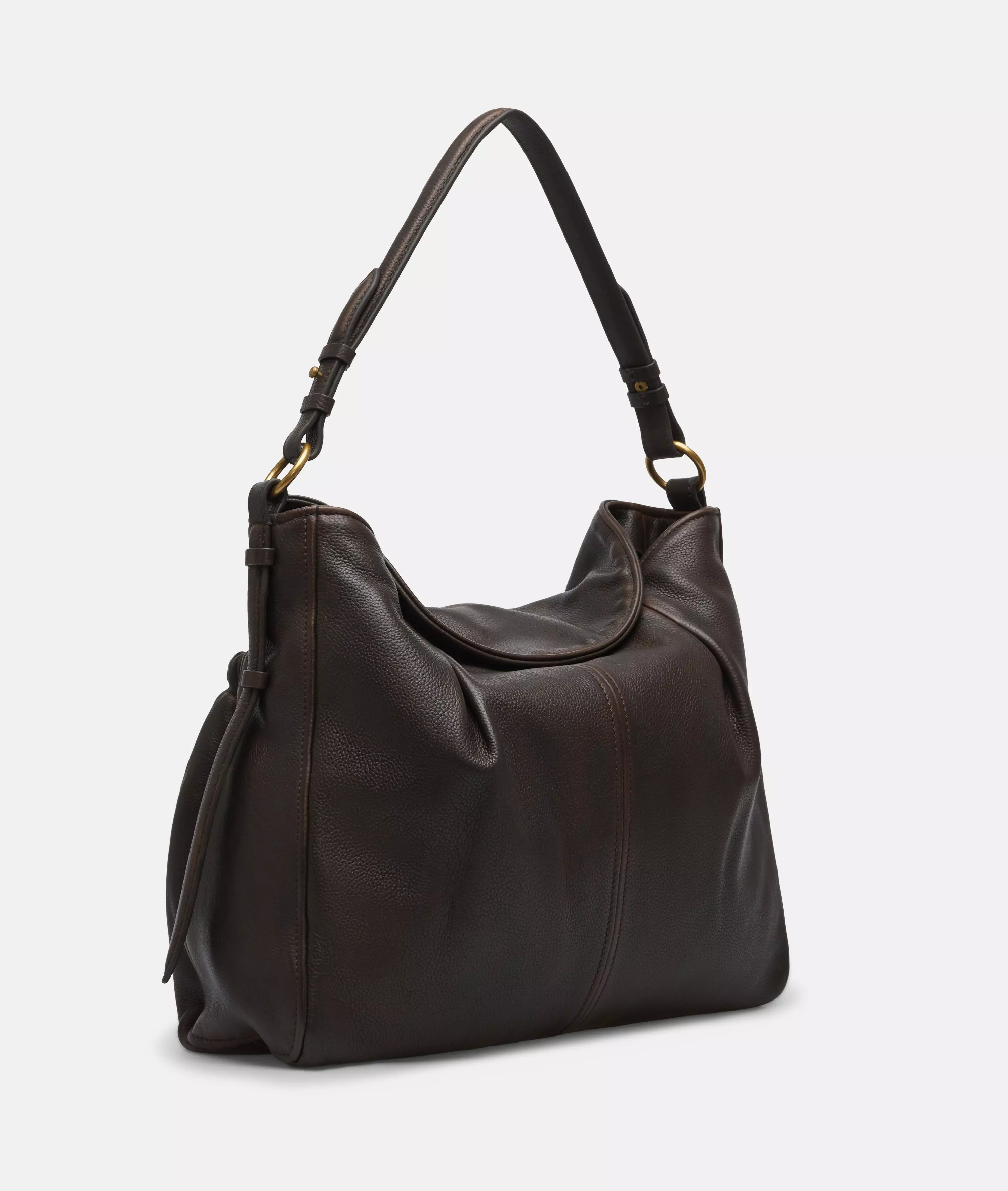 Elya Hobo M Spacious hobo bag with a vintage effect