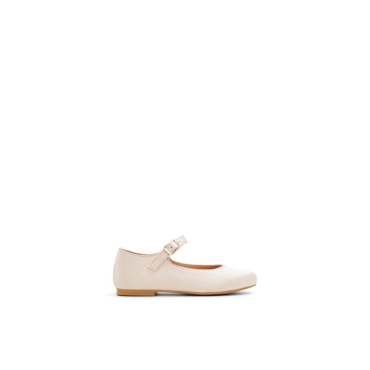Facile à mettre-Charlotte-ig-Ballerine mary jane - Talon plat - Or Rose