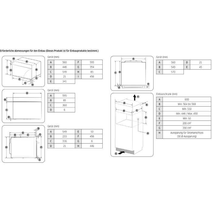 Samsung Kompakt-Backofen mit Mikrowelle NQ5B4553FBK Schwarz