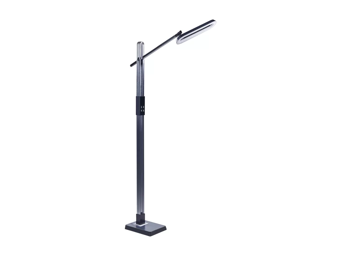 Lampadaire LED AQUARIUS Avec variateur Métal Gris foncé