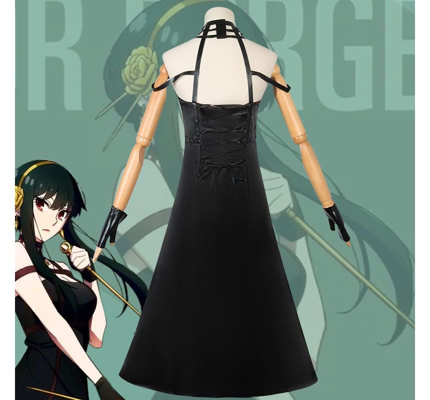 Drexxiax - Spy × Familie Yor Forger Cosplay Kostuumset