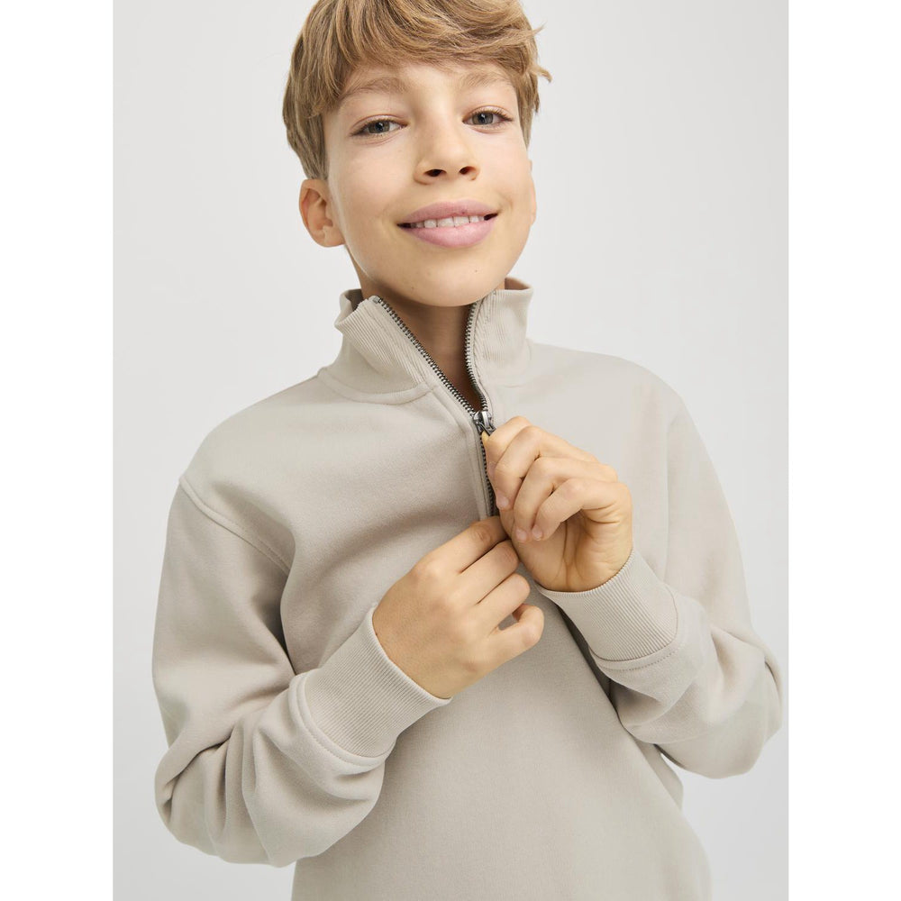 Køb Jack & Jones Junior Moonbeam Bradley Sweatshirt Half Zip Noos
