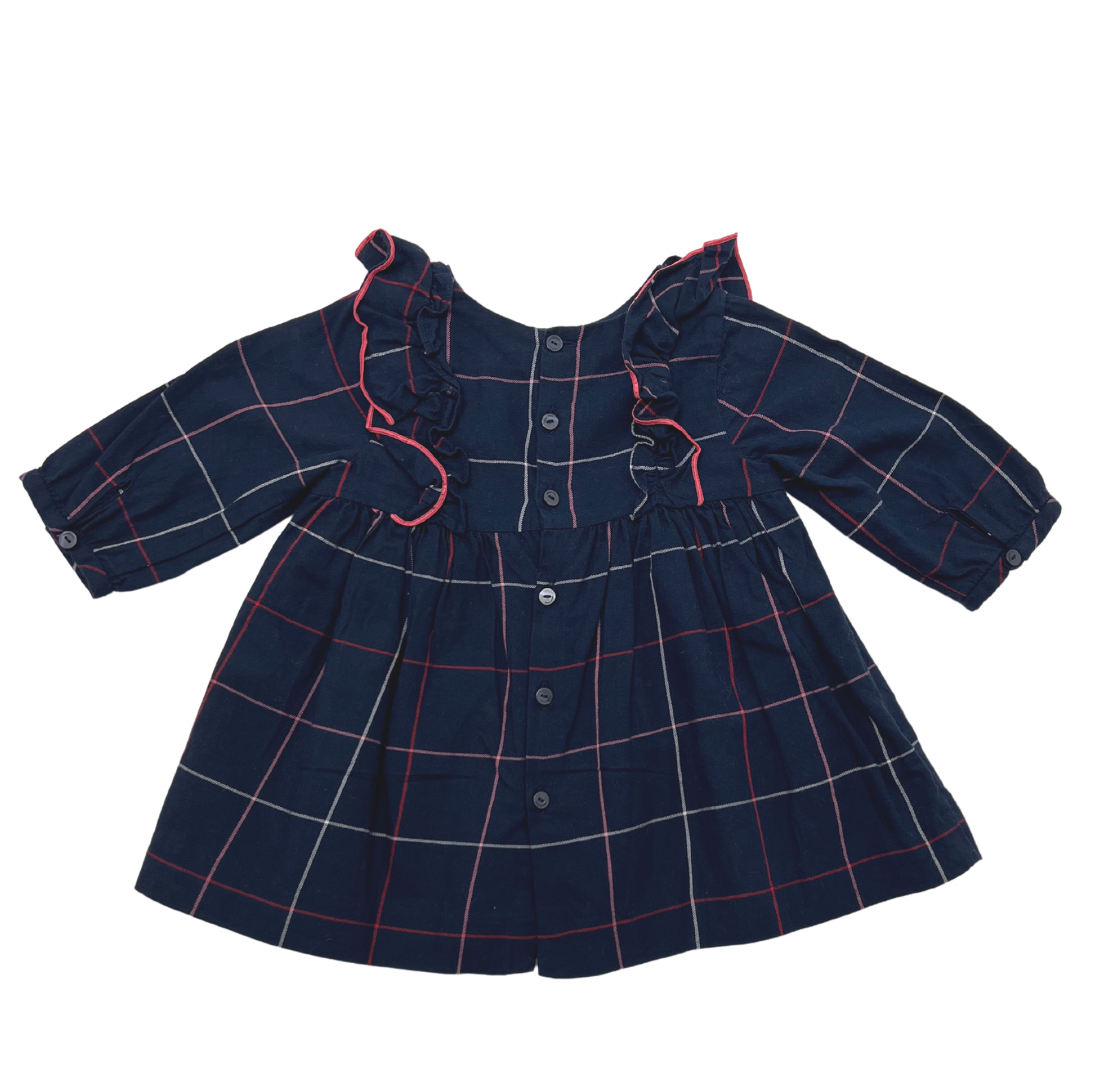Robe bébé bleu - 6 mois | Bleu