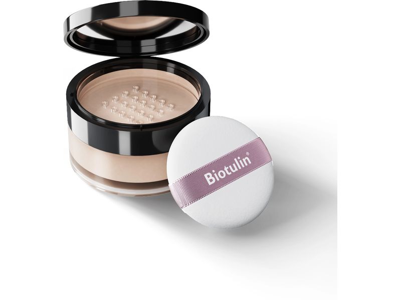 Biotulin Puder Hydrolon Transparent Loser Puder glättet die Haut und versorgt mit Feuchtigkeit