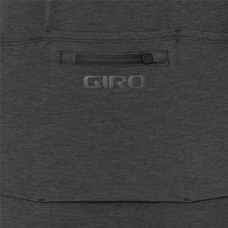 NEW ROAD Herren-Gravel-Langarmtrikot  charcoal heather  L