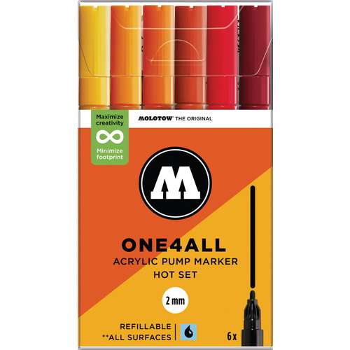 MOLOTOW™ ONE4ALL 6er-Sets 127HS