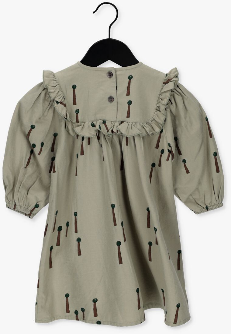 WANDER & WONDER groene wander & wonder midi jurk mila dress