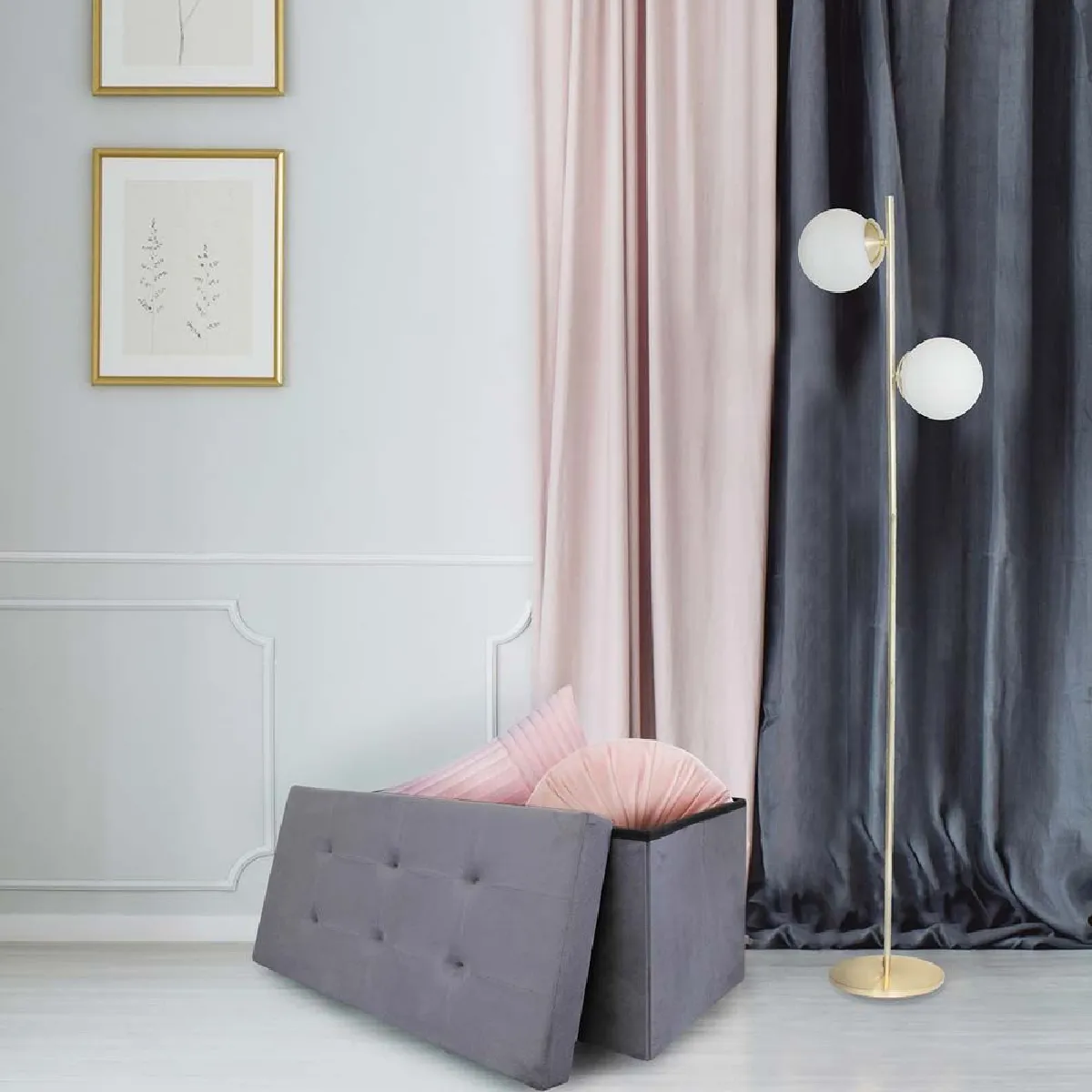 The Home Deco Factory Lina Gris