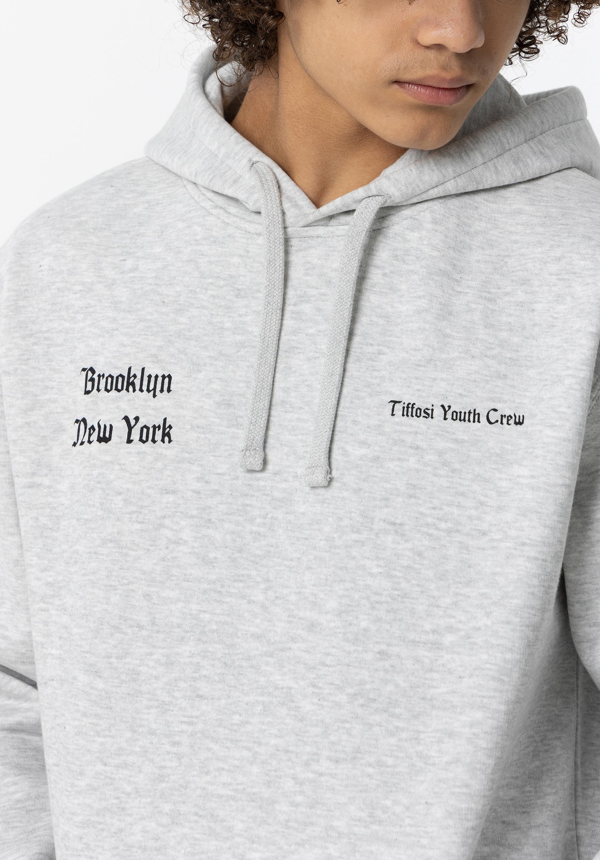 Hoodie com Estampado nas Costas