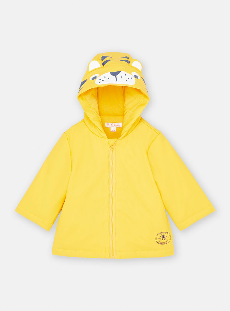 Imperméable jaune bébé garçon