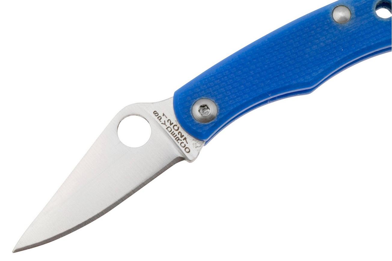 Spyderco Bug Blue G10 C133GBLP sleutelhangerzakmes