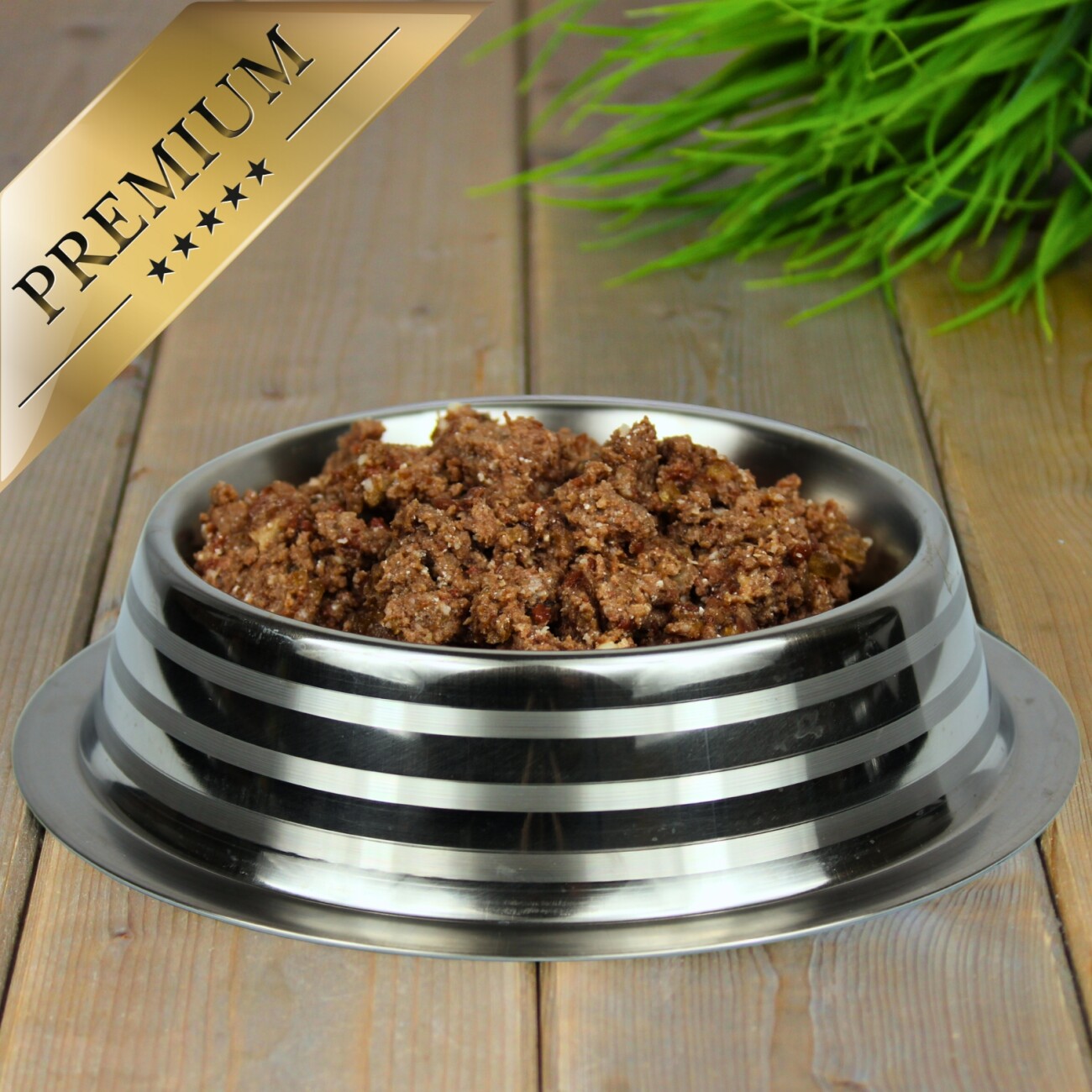 Lyra Pet Lecker.Pet Luna's Saftige Fleischmahlzeit mit Lamm Hundefutter Nassfutter 6x400 g