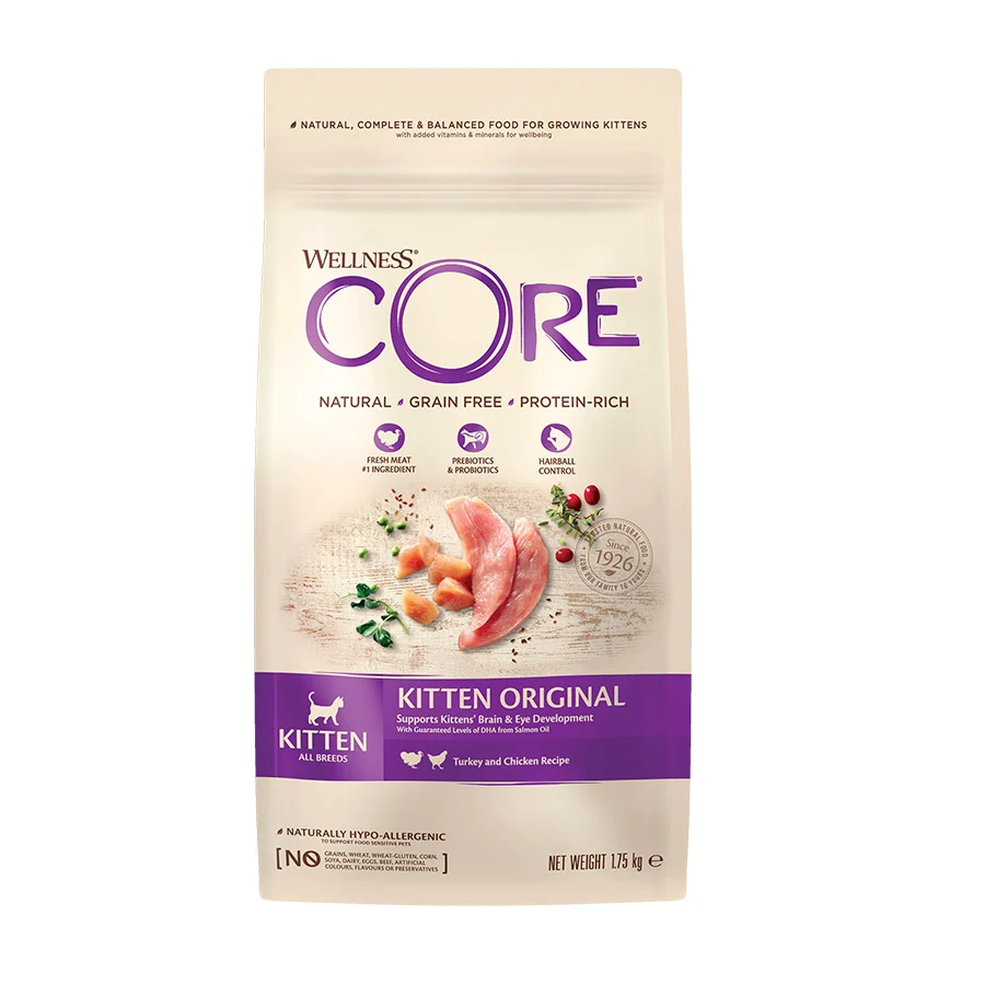 Wellness Core Kitten Pavo e Pollo pienso para gatos