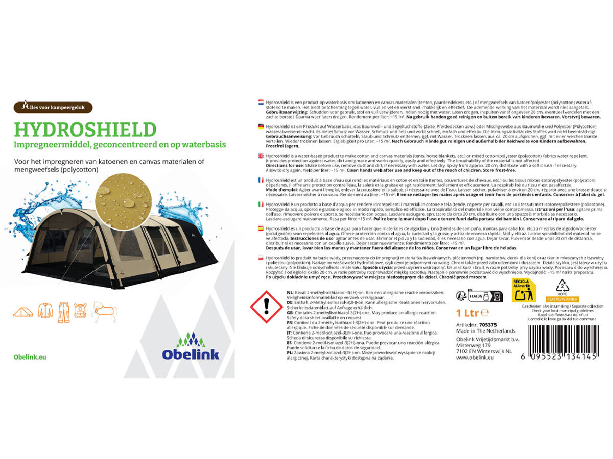 Obelink Hydroshield Impregneermiddel