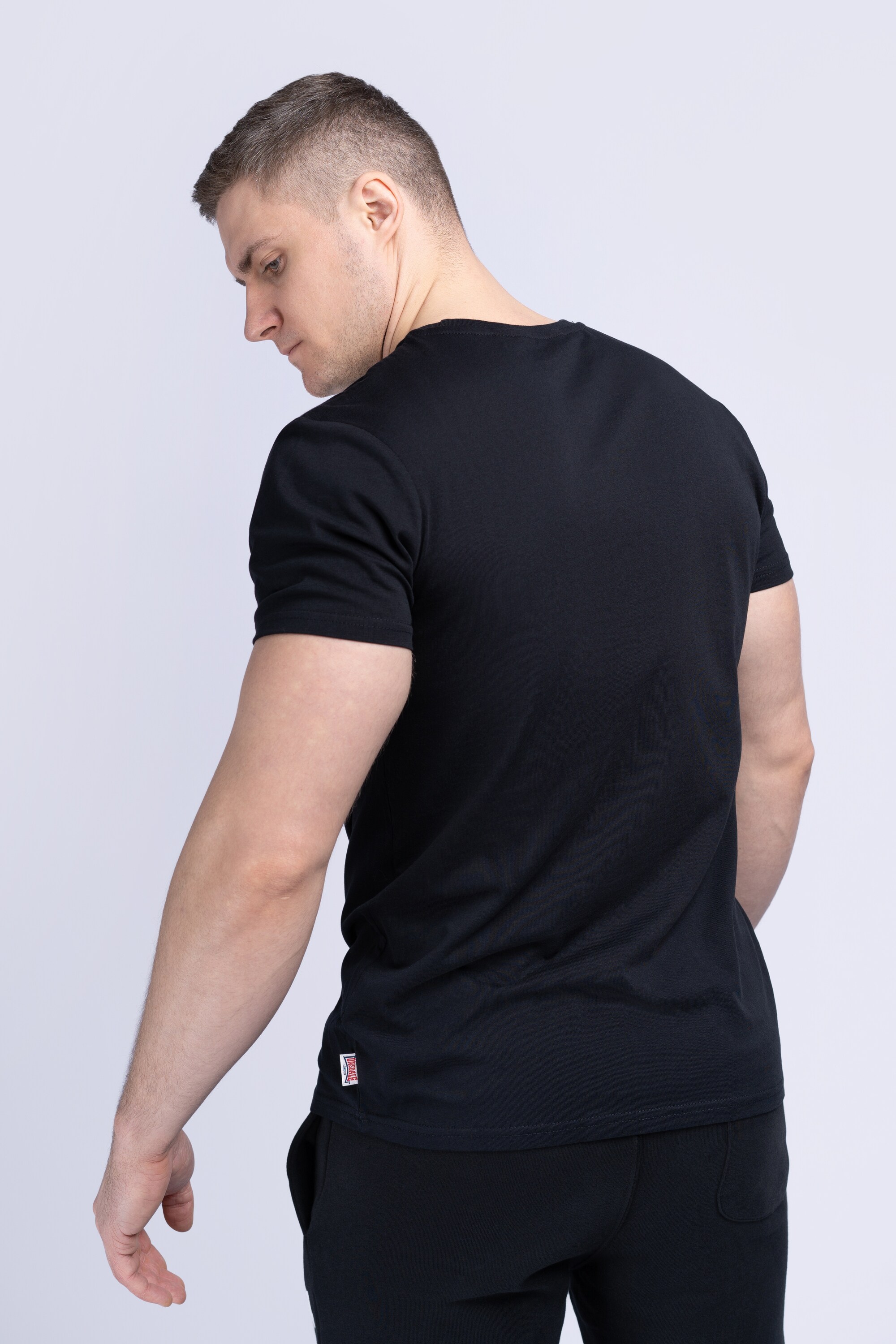 Lonsdale Herren T-Shirt normale Passform YETTINGTON