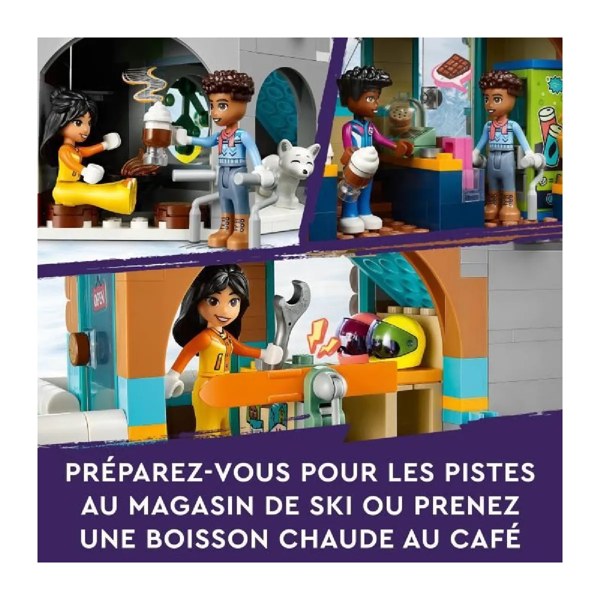 LEGO Friends 41756 Les vacances au ski