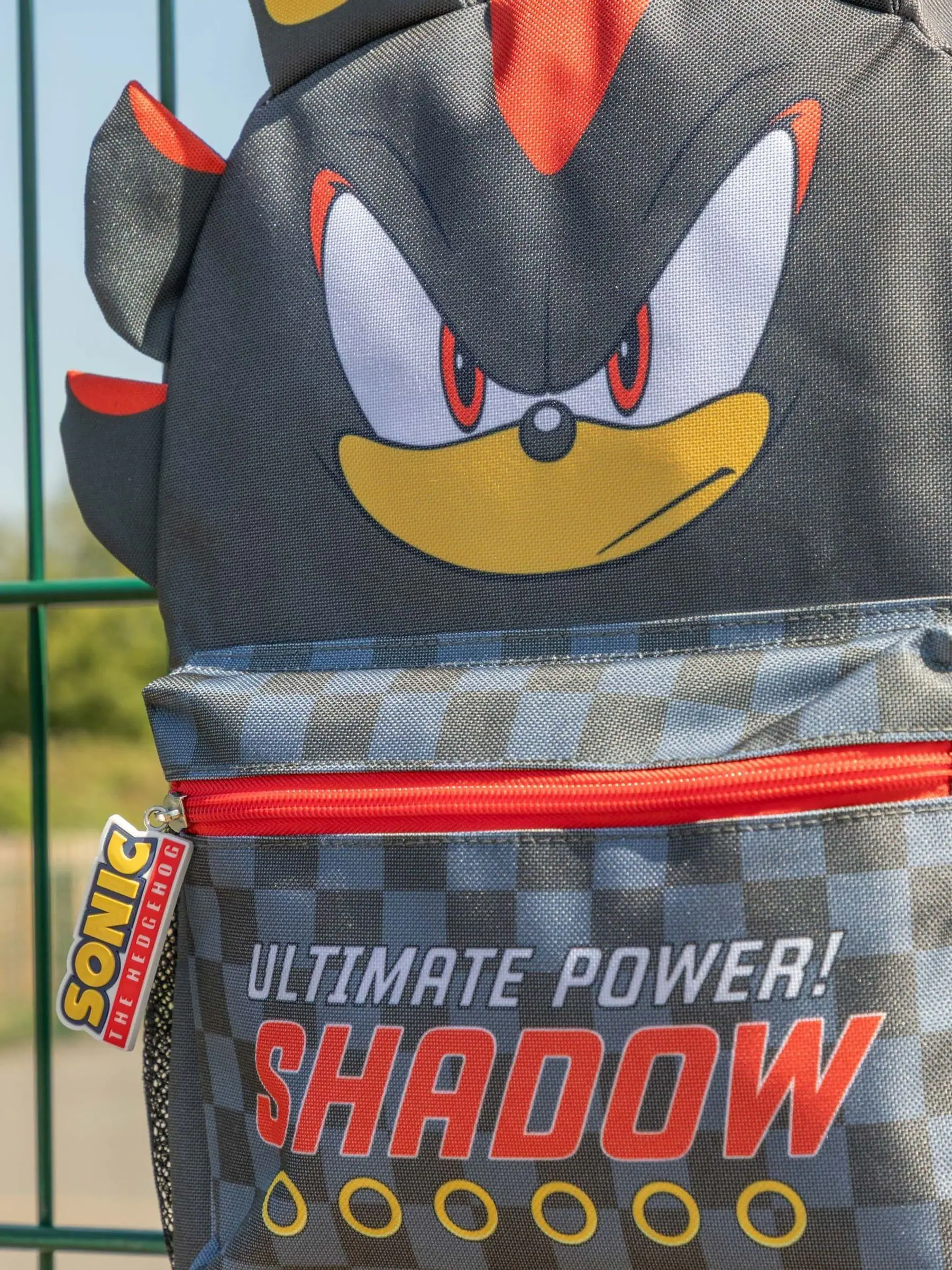 Vanilla Underground Kids Sonic the Hedgehog Shadow Grey Backpack