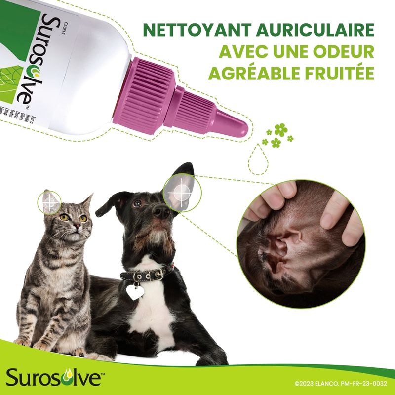 Surosolve Nettoyant auriculaire