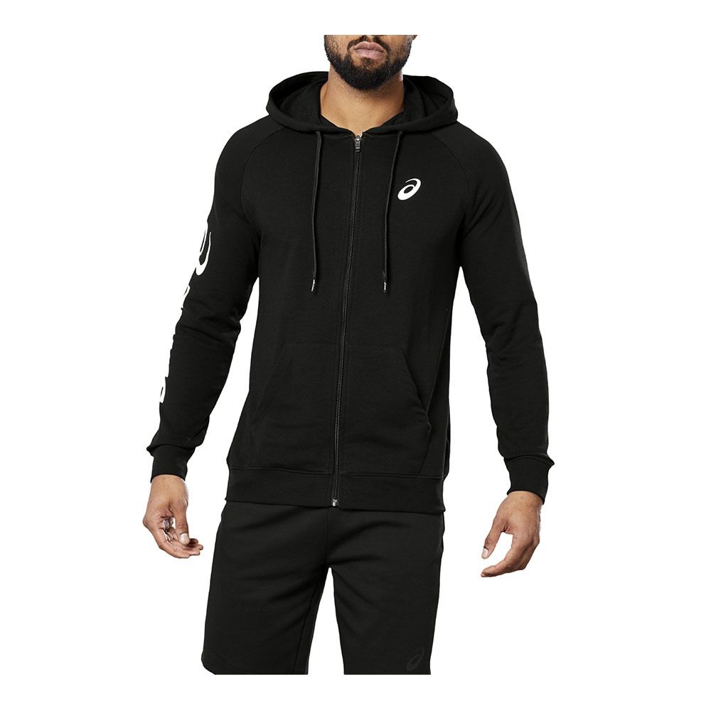 Asics BIG ASICS - Sweat Homme performance black/brilliant white