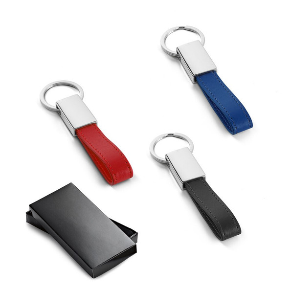 hi!dea 93354 - Porte-clés en métal et PU