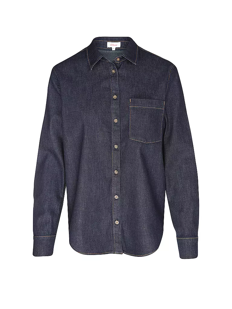 S.OLIVER Overshirt blau