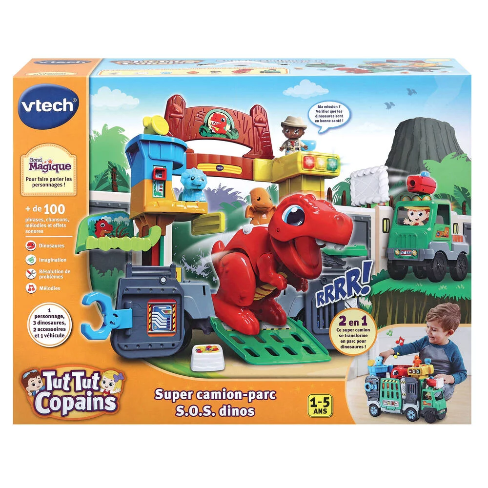 TUT TUT COPAINS - SUPER CAMION PARC SOS DINOS