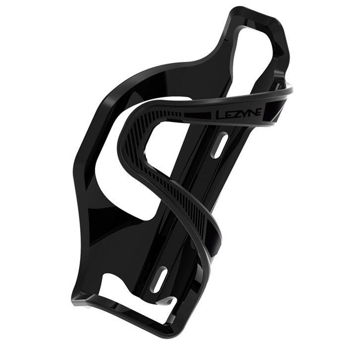 Lezyne Flow flaskeholder til venstre sort