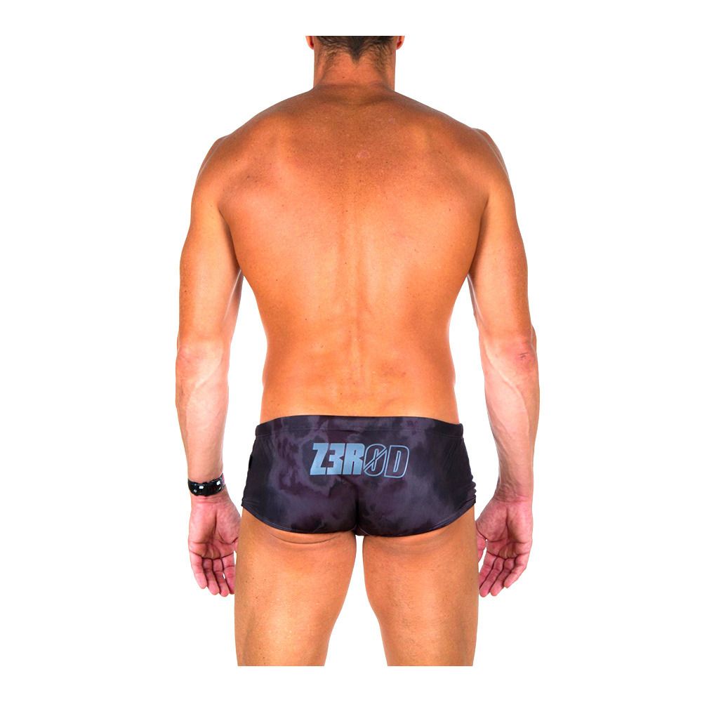 Z3rod TRUNKS - Boxer de bain Homme dark shadows tie & dye