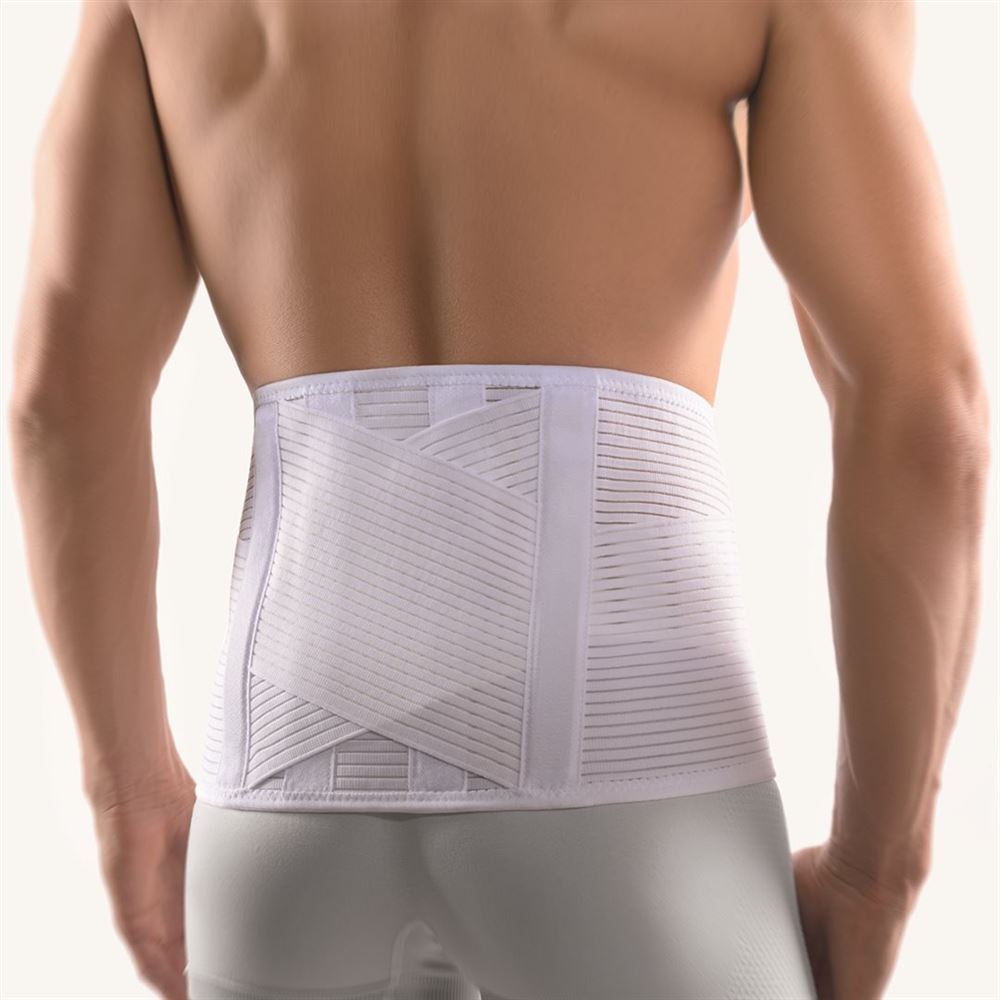 BORT VarioBasic Rückenbandage<br>1 Stück, S, mit Pelotte weiss